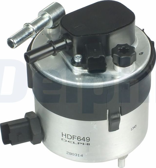 Топливный фильтр Delphi (полимерный материал). Артикул HDF649