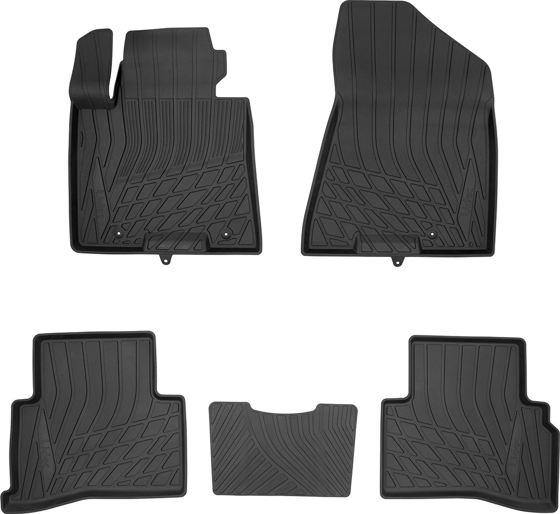 Коврики литьевые Норпласт для салона Kia Sportage IV 2016-2026. Артикул NP11-LdC-43-525