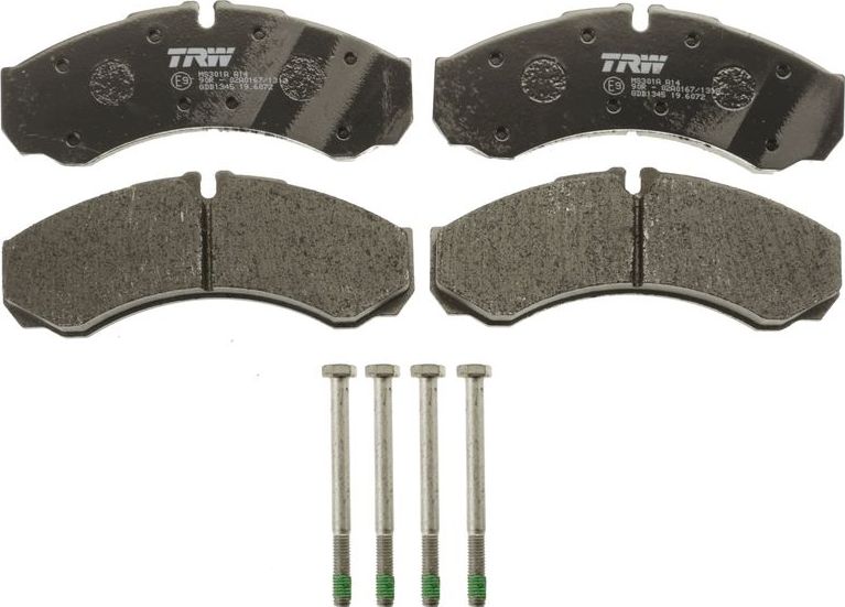 Тормозные колодки TRW COTEC. Артикул GDB1345