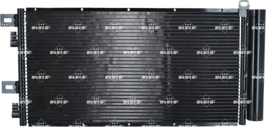 Радиатор кондиционера (конденсатор) NRF (алюминий) для MINI Cabrio I (R52) 2004-2008. Артикул 35481