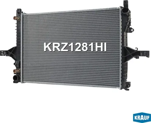 Радиатор системы охлаждения (Krauf). Артикул KRZ1281HI