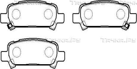 Тормозные колодки HSB. Артикул HP5132