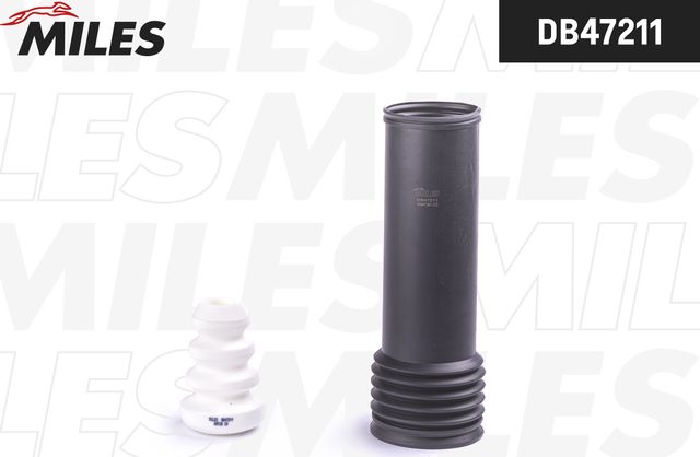 Комплект отбойников и пыльников амортизаторов (стоек) Miles. Артикул DB47211