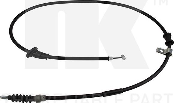 Трос ручника (тросик ручного тормоза) NK. Артикул 904837