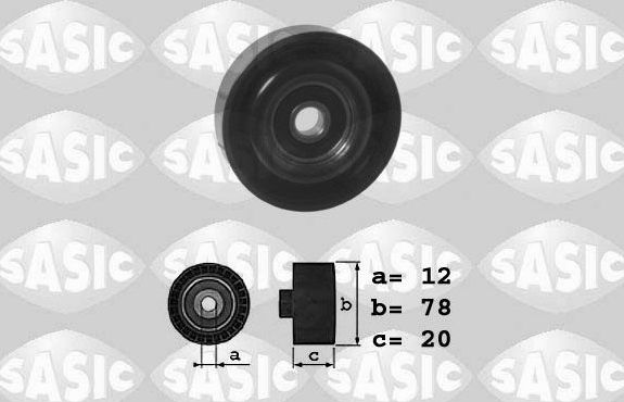 Натяжной ролик (натяжитель) приводного клинового зубчатого ремня Sasic. Артикул 1626118
