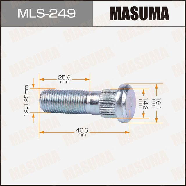 ШПИЛЬКА MASUMA. Артикул MLS249