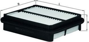 Воздушный фильтр Mahle-Knecht. Артикул LX 862