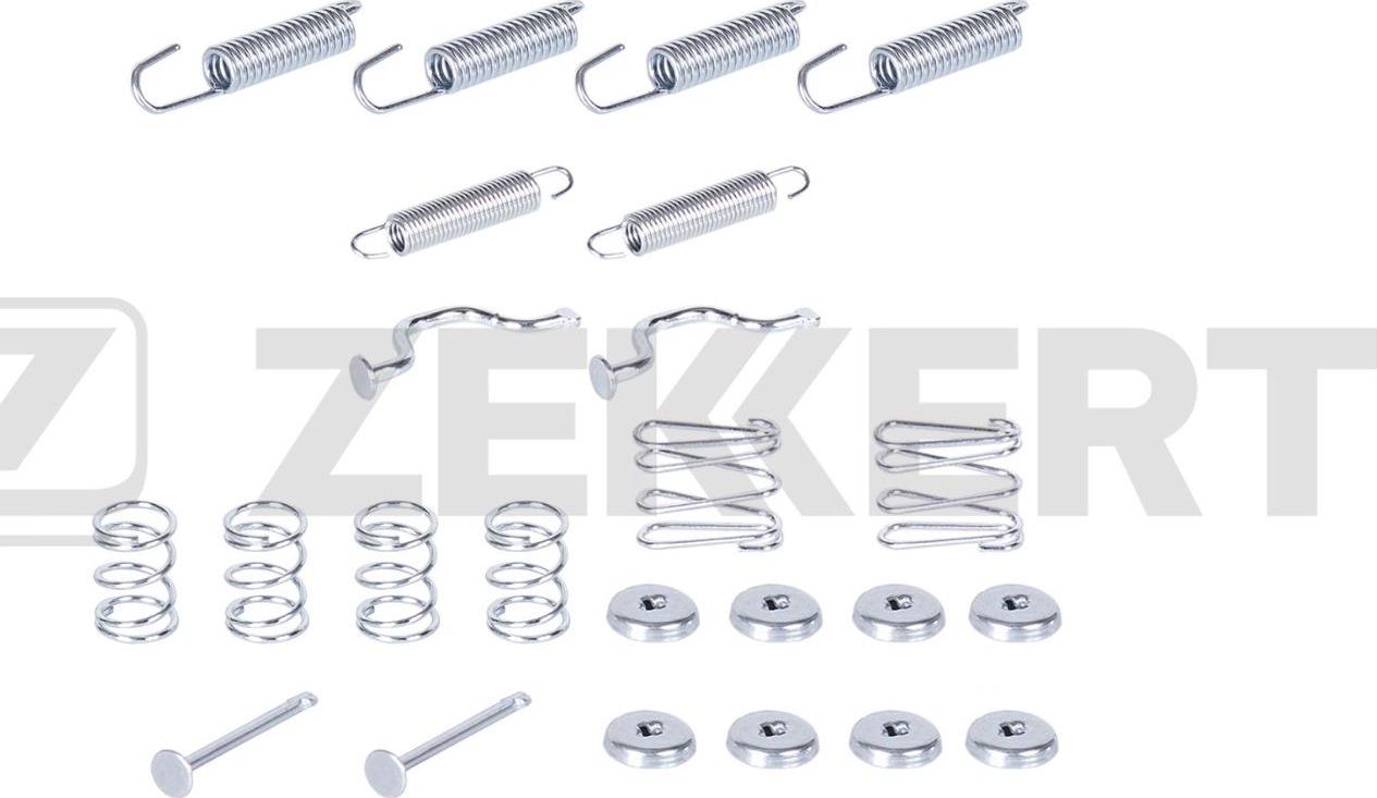 Комплект установочный задн. торм. колодок Lexus RX (_U3_) 03-  Toyota LC 90 96-  LC Prado 120  150 0 Zekkert. Артикул BR-1508