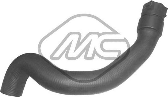 Патрубок радиатора (системы охлаждения) Metalcaucho. Артикул 09521