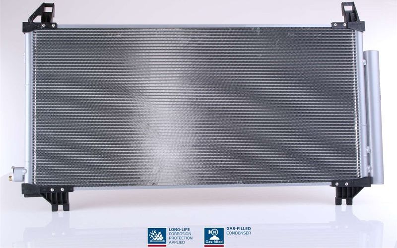 Радиатор кондиционера (конденсатор) Nissens (алюминий). Артикул 940369