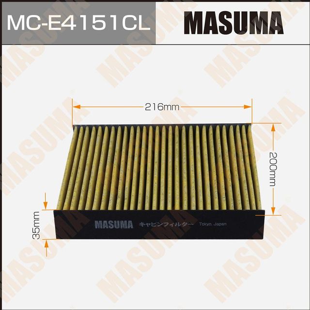 Салонный фильтр Masuma. Артикул MC-E4151CL