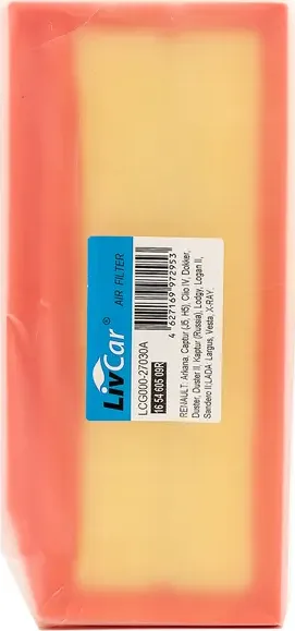 Фильтр воздушный (Livcar). Артикул LCG000/27030A