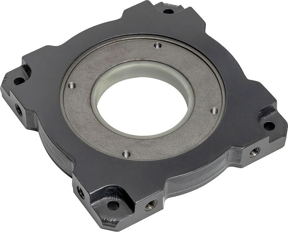 Станина (боковина) крепления мотора гидравлической лебёдки Runva HWN15000. Артикул MBHWN15000