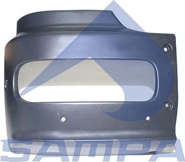Бампер Sampa правый для Mercedes-Benz Atego 2 2004-2013. Артикул 1810 0011