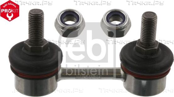 Стойка (тяга) стабилизатора Febi Bilstein ProKit передняя правая/левая для Hyundai Coupe I (RD) 1996-2002. Артикул 24915