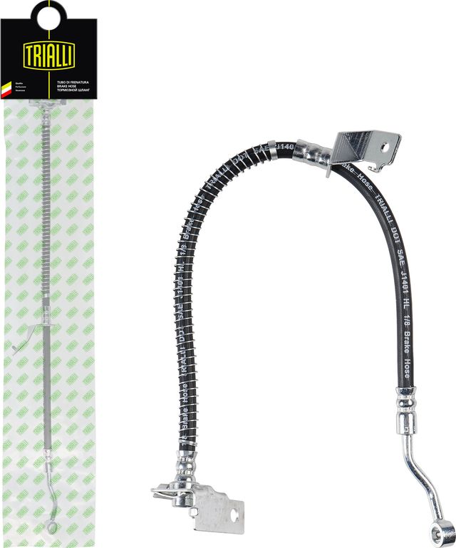 Тормозной шланг Trialli передний левый для Hyundai Solaris II 2017-2026. Артикул BF 0802