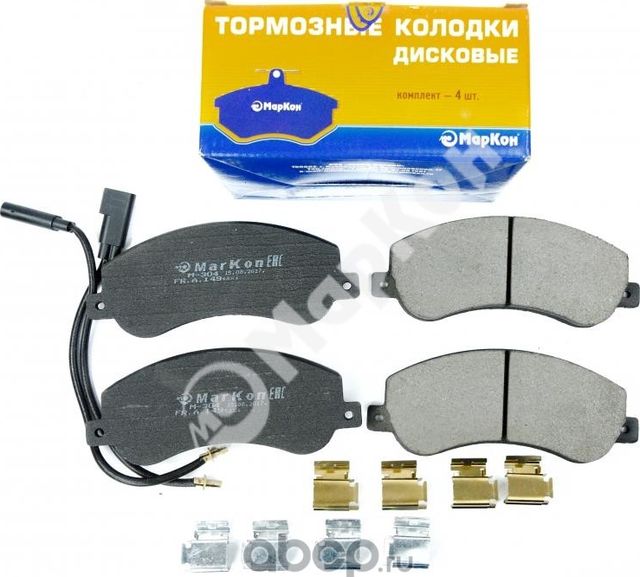 Колодки тормозные дисковые к-т Ford Transit 06 (Markon). Артикул 14950188