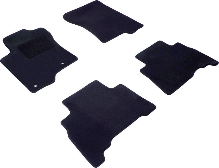 Коврики текстильные Seintex на нескользящей основе для салона Toyota Land Cruiser Prado 150 2017-2026. Артикул 82274