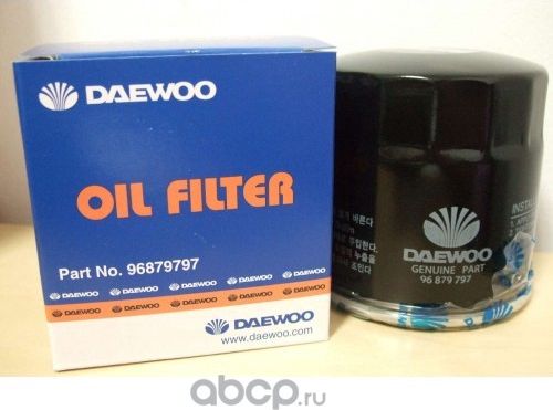 ФИЛЬТР МАСЛЯНЫЙ (Daewoo). Артикул 96879797