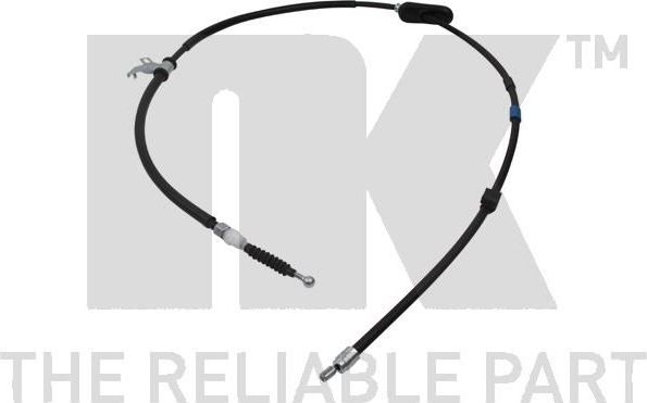 Трос ручника (тросик ручного тормоза) NK левый для Opel Cascada 2013-2016. Артикул 9036163