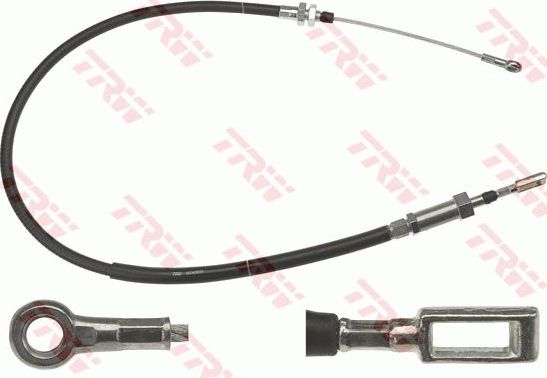 Трос ручника (тросик ручного тормоза) TRW передний для Fiat Ducato II 1997-2006. Артикул GCH3024