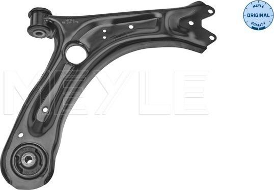 Поперечный рычаг передней подвески Meyle (Листовая сталь). Артикул 116 050 0178