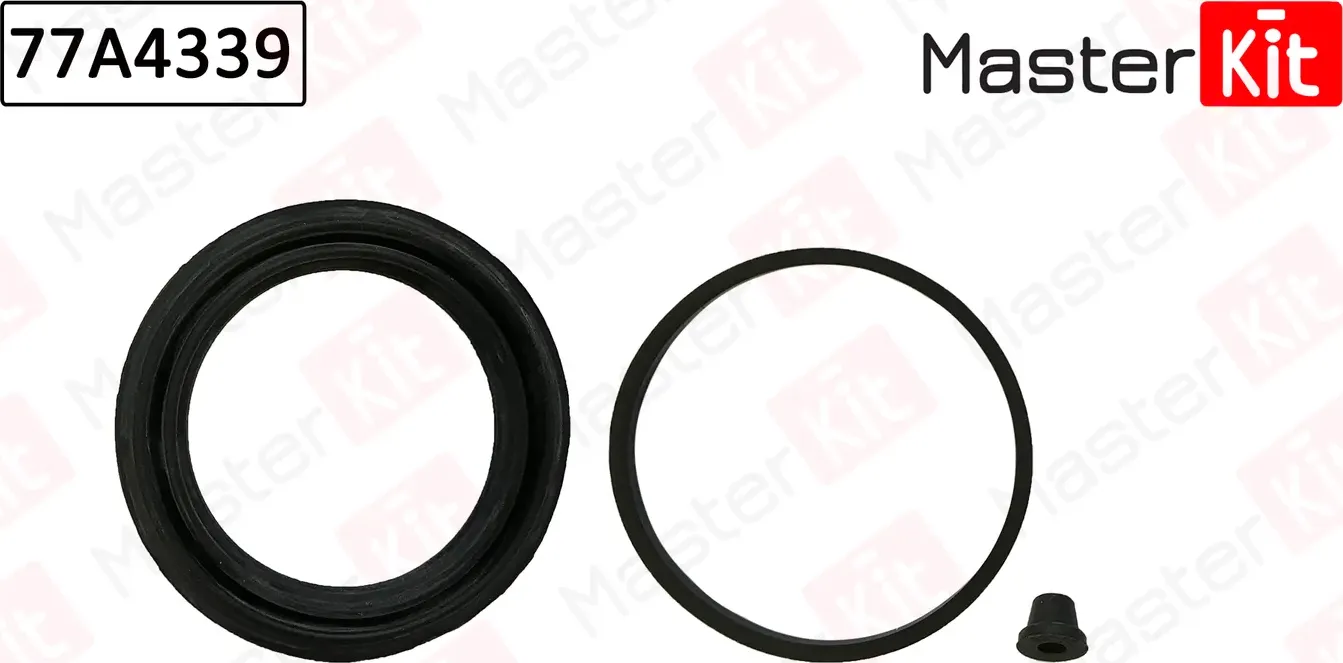 Ремкомплект тормозного суппорта Jeep CHEROKEE (XJ) 1983 - 2001 77A4339 (Master KIT). Артикул 77A4339