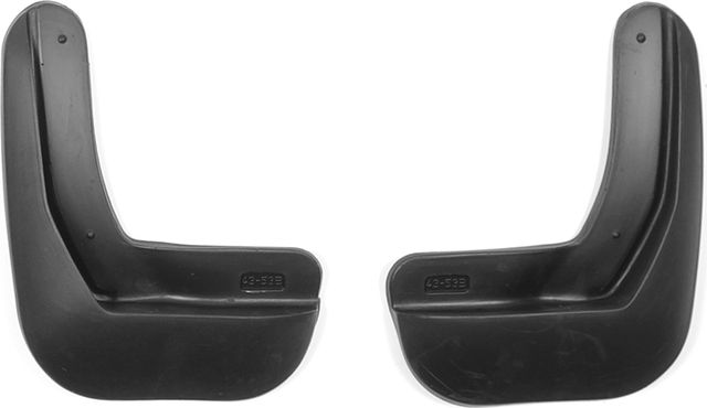 Брызговики Norplast задняя пара для Kia Rio седан IV рестайлинг 2020-2026. Артикул NPL-Br-43-53B