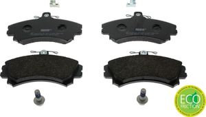 Тормозные колодки Ferodo Premier Eco Friction передние для Mitsubishi Colt VI (Z20/Z30) 2004-2012. Артикул FDB1093