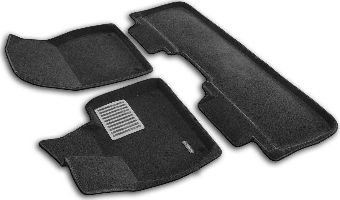 Коврики текстильные Euromat 3D Lux для салона LiXiang L7 2023-2024. Артикул EM3D-005741