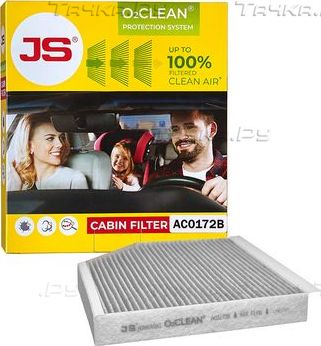 Салонный фильтр JS Asakashi. Артикул AC0172B