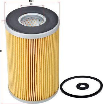 Масляный фильтр Sakura для Nissan Patrol K160, K260 1979-1988. Артикул O-1802