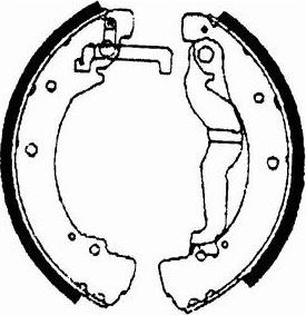 Тормозные колодки (стояночная тормозная система) SCT-Germany. Артикул SS 513