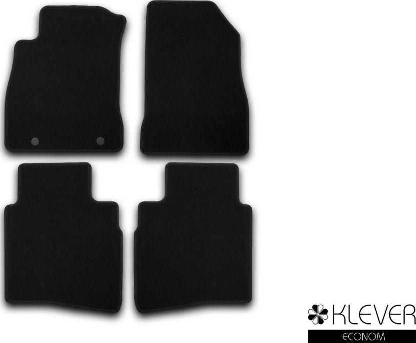 Коврики Klever Econom для салона Nissan Juke кроссовер 2010-2014. Артикул KVR01363501200k