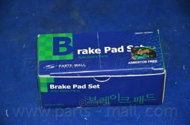 Колодки тормозные дисковые HYUNDAI YF SONATA PMC 583021GA00 (Parts-Mall). Артикул PKA033