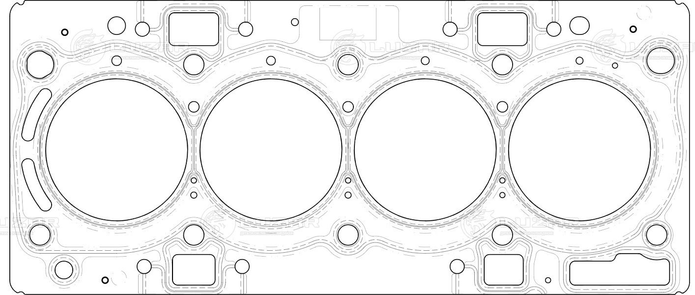 Прокладка ГБЦ Luzar. Артикул LES 11019