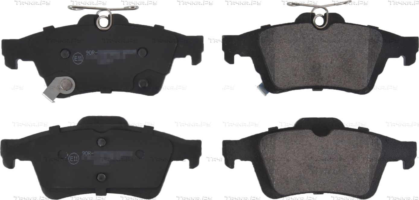 Тормозные колодки Blue Print задние для Ford Focus III 2015-2019. Артикул ADBP420005