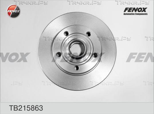 Тормозной диск Fenox задний для Audi A3 I (8L) 1996-2003. Артикул TB215863