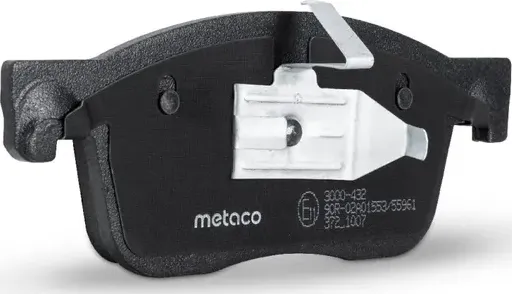 Колодки тормозные передние к-кт (Metaco). Артикул 3000432
