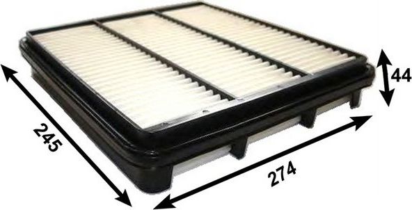 Воздушный фильтр JS Asakashi для Chevrolet Evanda 2005-2006. Артикул A9508