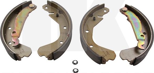 Тормозные колодки NK задние для Opel Kadett E 1984-1994. Артикул 2736413
