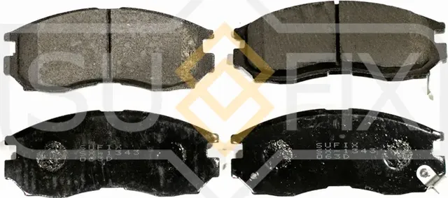 Колодки тормозные дисковые | перед прав/лев | (Sufix). Артикул SX-1343