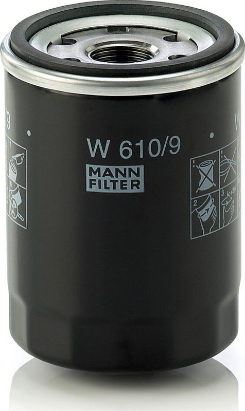 Масляный фильтр Mann-Filter. Артикул W 610/9