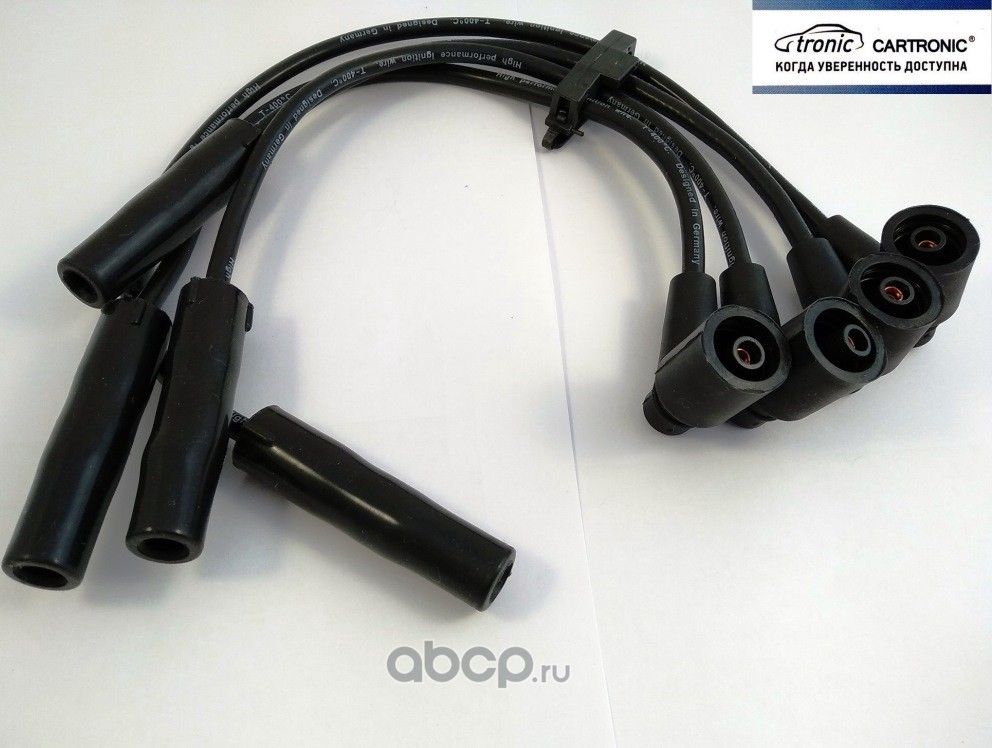 Провода высоковольтные Cartronic ВАЗ 2105-07 инж. CRTR0117811 (к-т) Silicon 2107 Cartronic. Артикул CRTR0117811