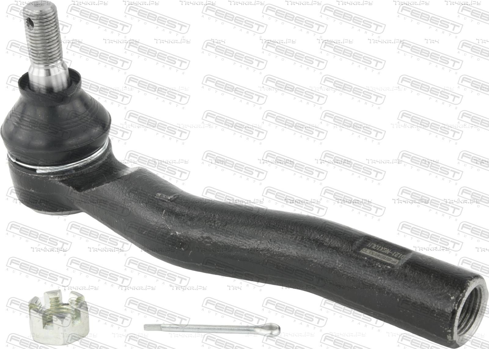 Наконечник рулевой тяги Febest левый для Toyota Corolla E210 2018-2026. Артикул 0121-NGX10LH