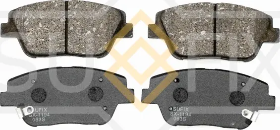 Колодки тормозные передние (Sufix). Артикул SX1194
