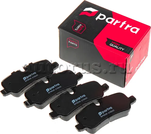 Колодки тормозные дисковые (Partra) Partra. Артикул BP6039