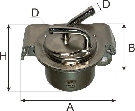 Фильтр АКПП NISSAN Teana (J31, J32) GoodWill. Артикул ATG 037