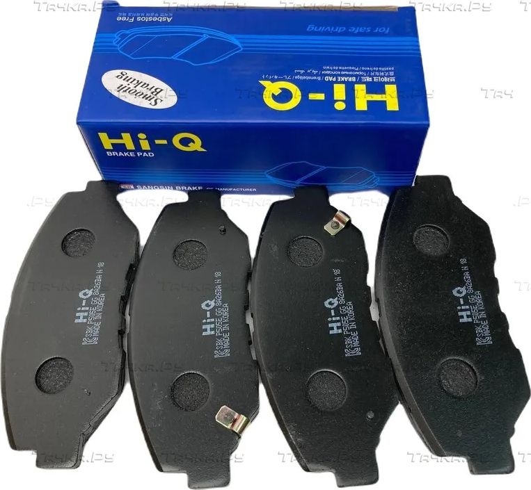 Тормозные колодки Sangsin Hi-Q передние для Honda Accord VII 2003-2008. Артикул SP1237