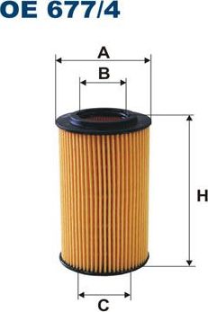 Масляный фильтр Filtron. Артикул OE 677/4